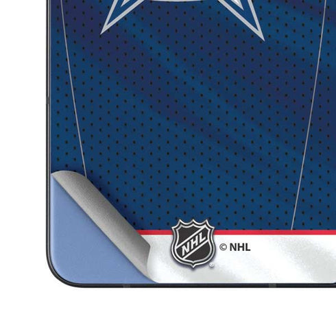 NHL Columbus Blue Jackets Jersey Galaxy Z Fold5 5G Skin